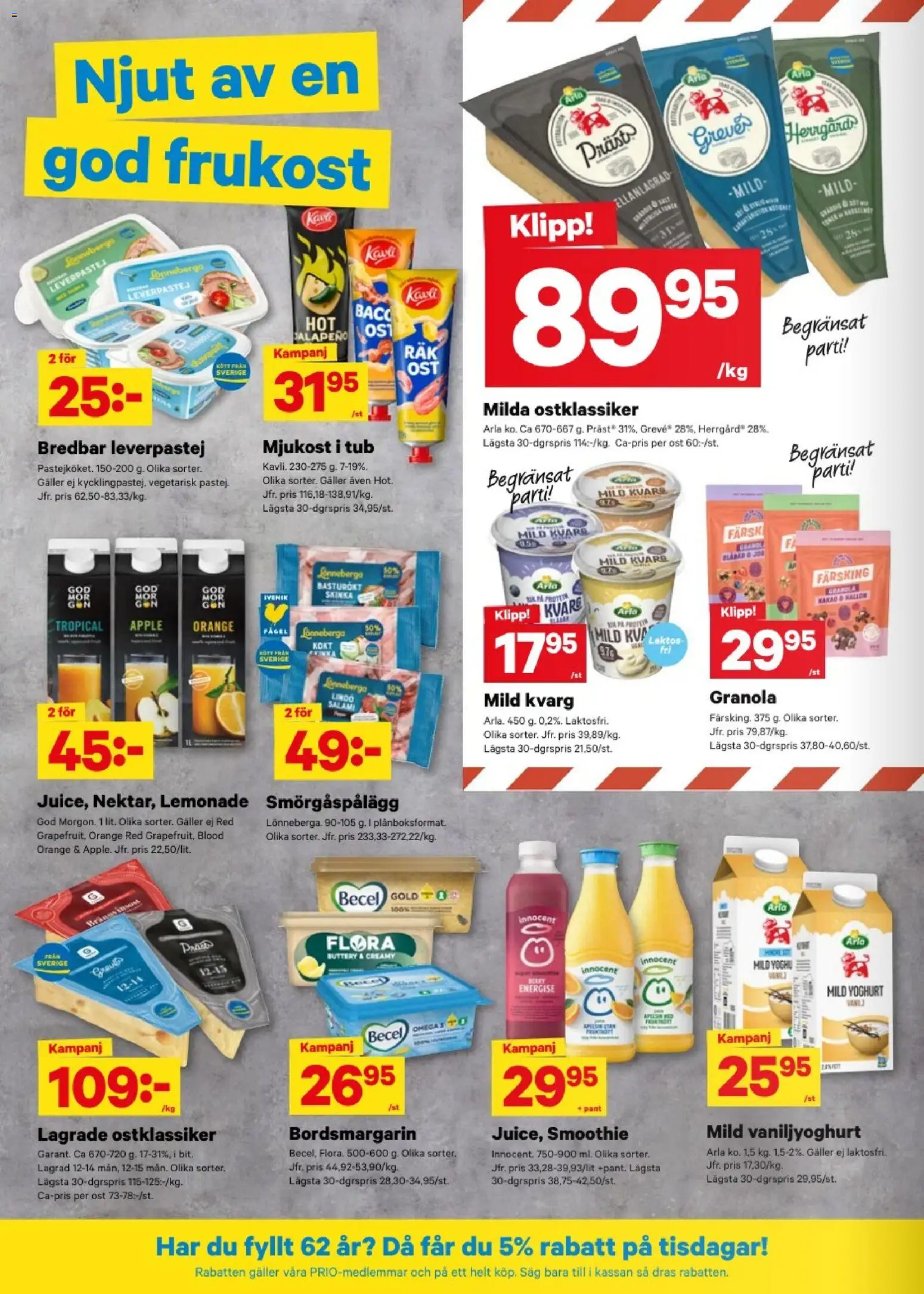 City Gross reklamblad aktuell från 10/08/2026 | Sida: 4 | Produkter: Leverpastej, Smörgåspålägg, Ost, Salami