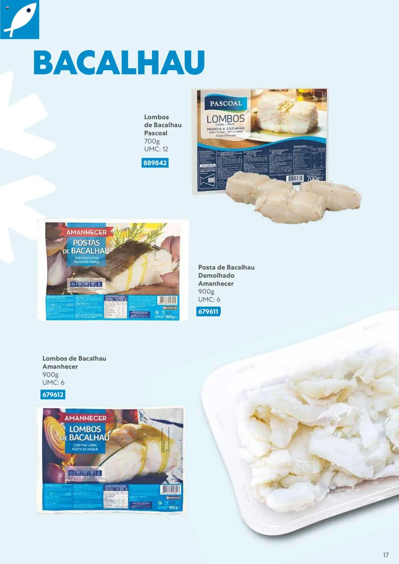 Recheio Congelados │ válido de 01/02/2024 | Página: 17 | Produtos: Bacalhau