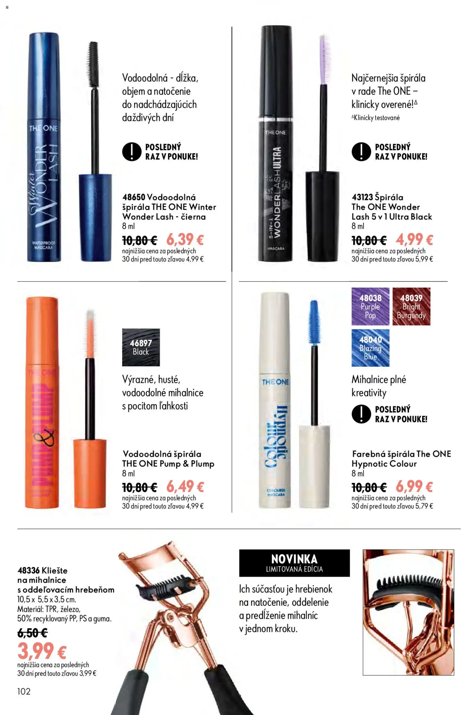 Nové Oriflame akcie – leták je platný od 09.09.2026 | Strana: 102