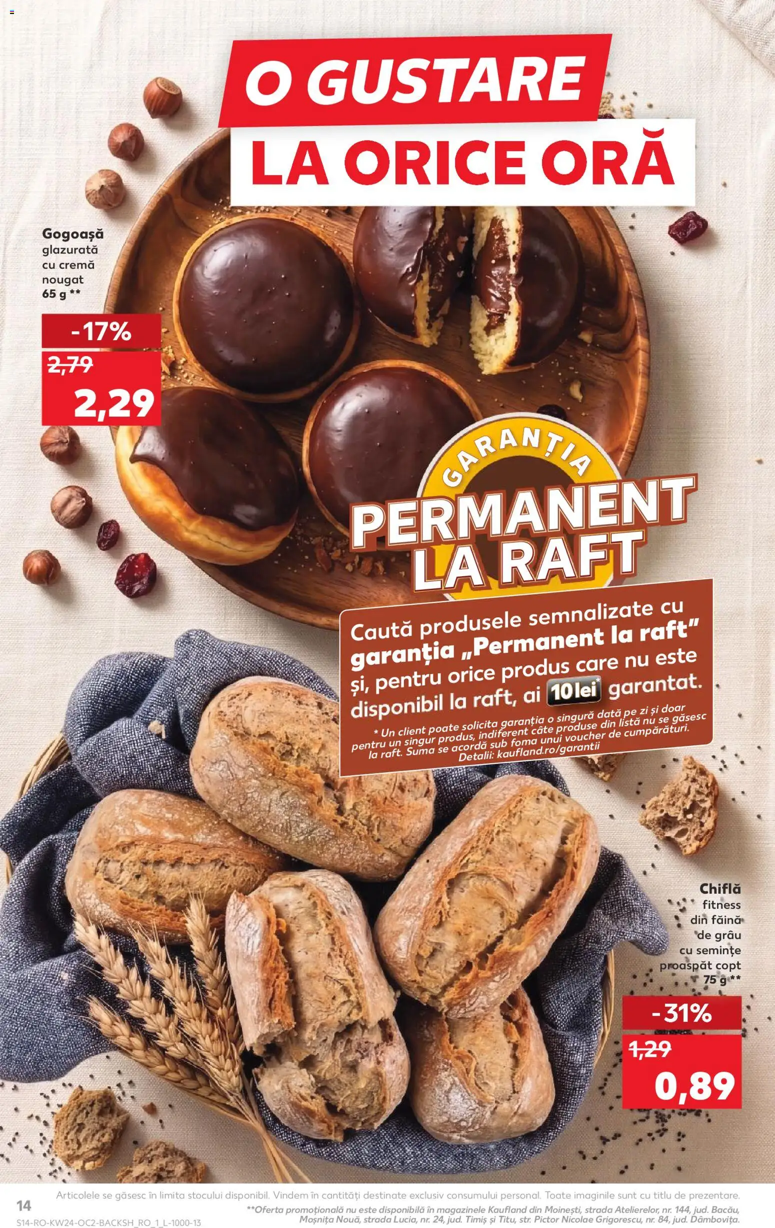Noul catalog Kaufland – valabil de la 10.06.2026 | Pagină: 14 | Produse: Divan, Raft, Cremă, Făină