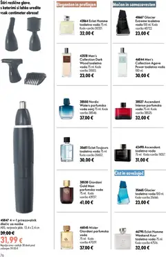 Oriflame katalog akcije – veljaven od 05.08.2026 | Stran: 76 | Izdelki: Voda, Toaletna voda, Parfumska voda
