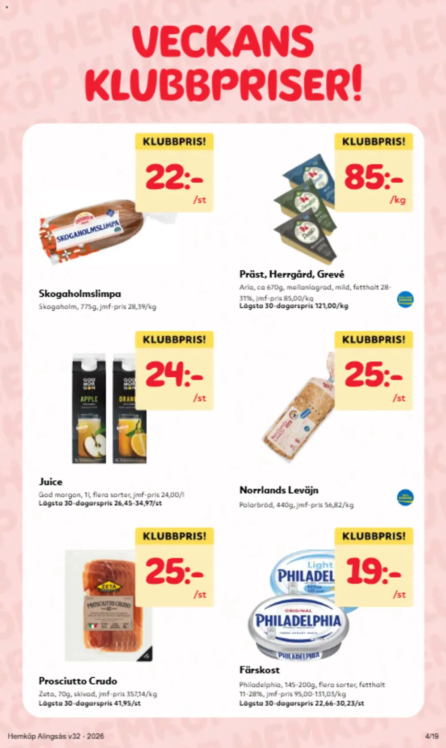 Hemköp reklamblad aktuell från 03/08/2026 | Sida: 4