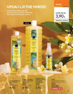 Katalog Avon 6/2026 - Pregled kataloga iz trgovine Avon, vrijedi od 31.05.2026 | Stranica: 35 | Proizvodi: Sprej za tijelo, Gel za tuširanje