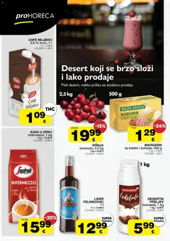 Stanić Diskont Katalog - Pregled kataloga iz trgovine Stanić Diskont, vrijedi od 03.09.2026 | Stranica: 12 | Proizvodi: Pelinkovac, Mlijeko, Kava, Margarin