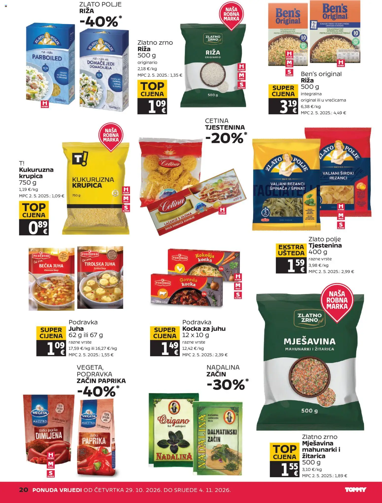 Tommy katalog | vrijedi od 29.10.2026 | Stranica: 20