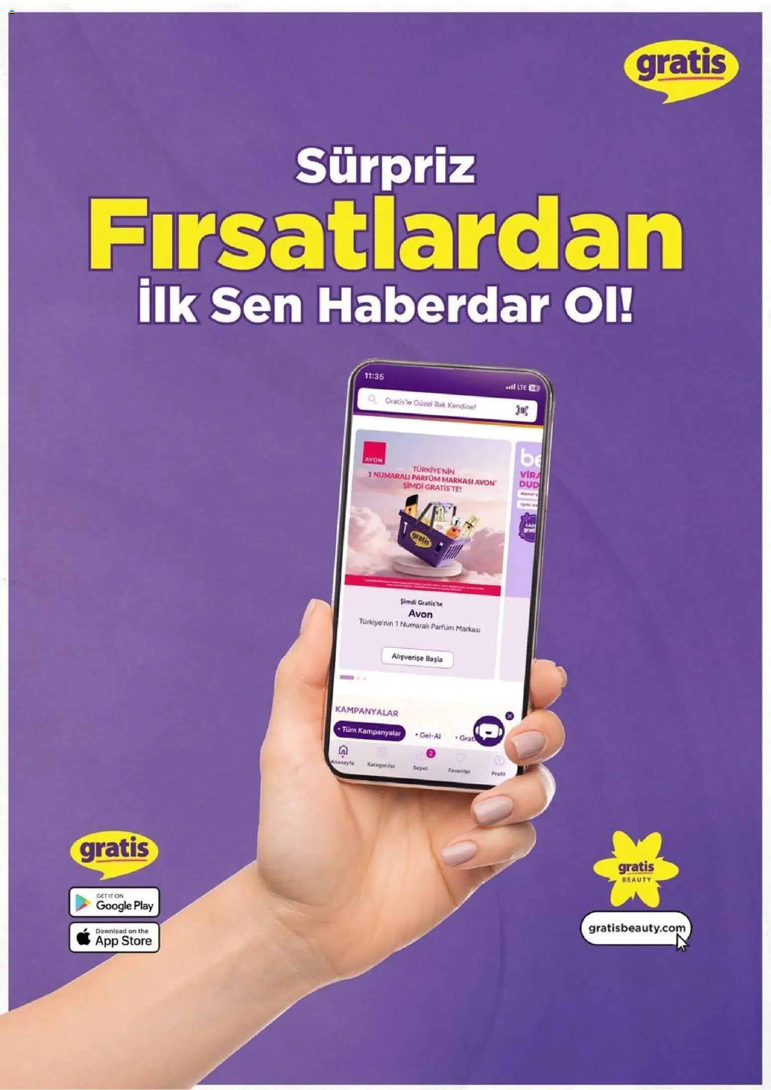 Gratis Güncel katalog - 03 Ağustos 2026 tarihinden itibaren geçerlidir | Sayfa: 60 | Ürünler: Sepet, Parfüm