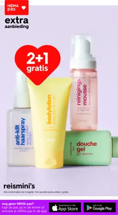 Hema folder / publicité - Voorbeeld van een folder van Hema, geldig van 20/07/2026 | Pagina: 8 | Producten: Gel, Douche, Haarspray