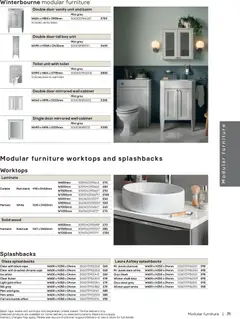 Preview of B&Q - Bathroom collections valid from 17/08/2026 | Page: 72 | Products: Ice, Door, Charcoal, Cabinet