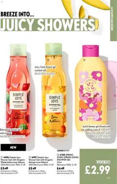 Preview of Oriflame - Offers valid from 17/06/2026 | Page: 139 | Products: Shower, Shower gel, Mango