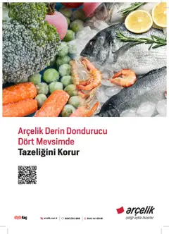 16 Mart 2023 tarihinden itibaren geçerli olan Arçelik kataloğu önizlemesi