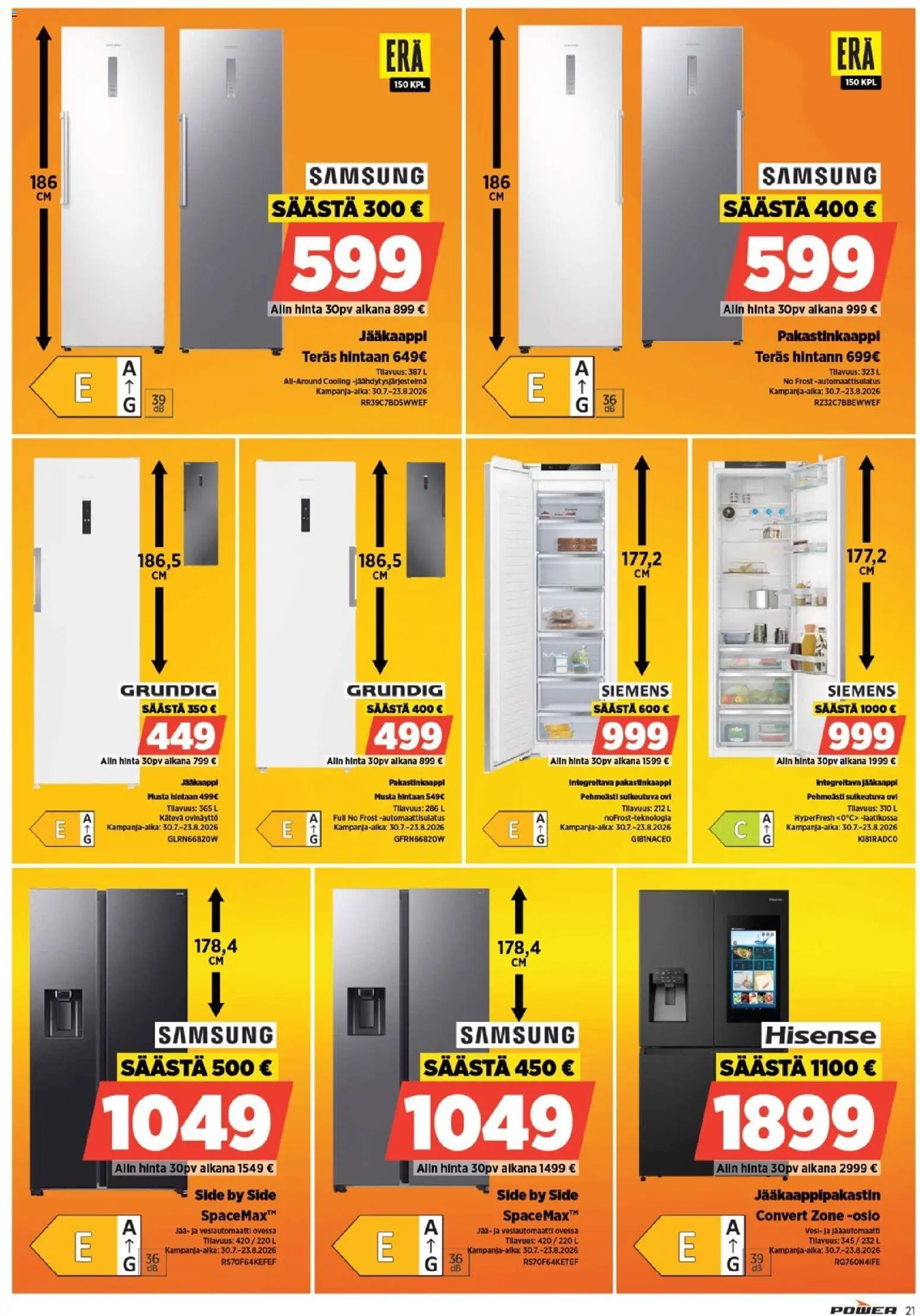 Power tarjoukset – voimassa 17/08/2026 alkaen | Sivu: 21
