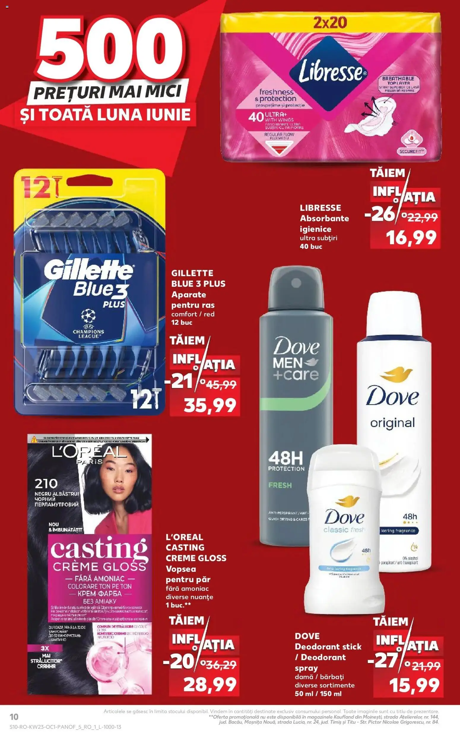Noul catalog Kaufland – valabil de la 03.06.2026 | Pagină: 10 | Produse: Pară, Vopsea, Mici, Deodorant
