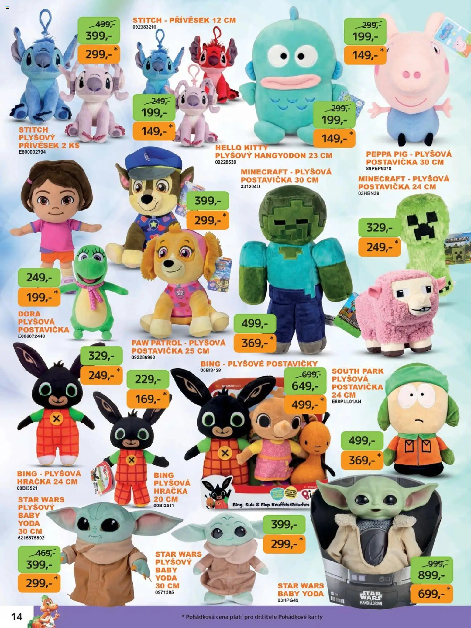 Dráčik katalog - Vánoce od 08.10.2026 | Strana: 14 | Produkty: Karty, Stitch
