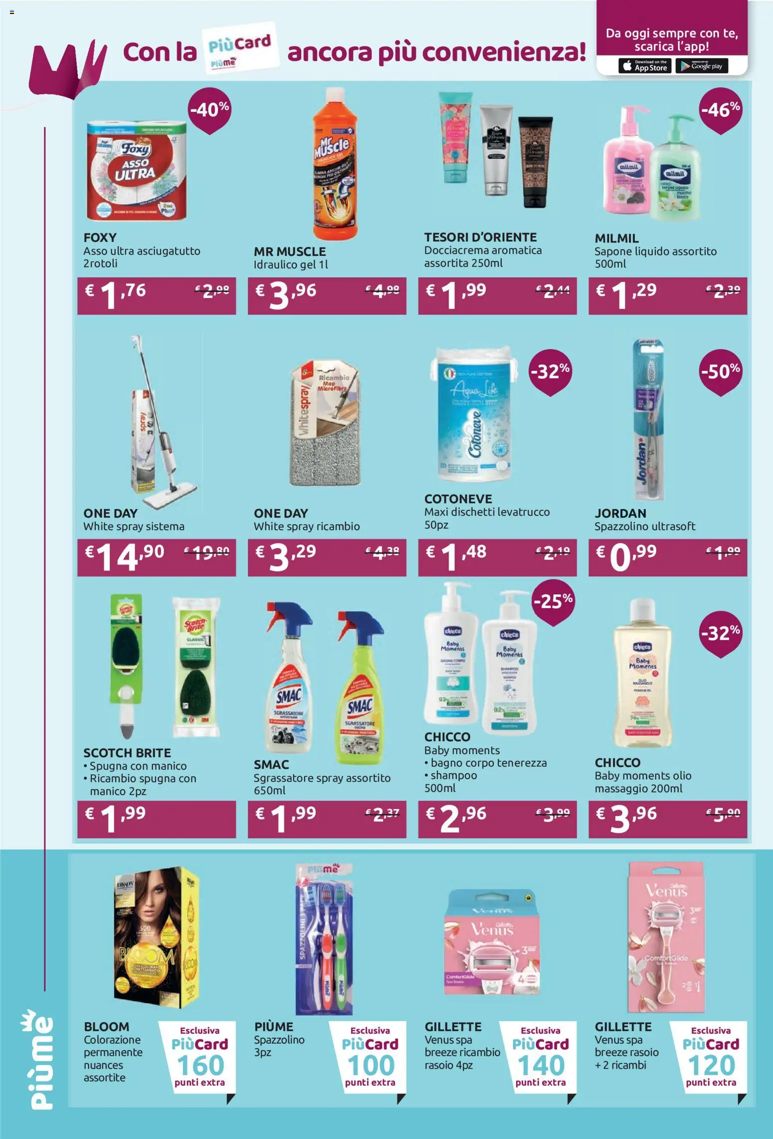 Volantino IperSoap del 01.06.2026 | Pagina: 12 | Prodotti: Spugna, Spazzolino, Sgrassatore, Olio