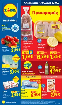 Φυλλάδιο Lidl - Προεπισκόπηση φυλλαδίου από το κατάστημα Lidl,  σε ισχύ από 17/09/2026