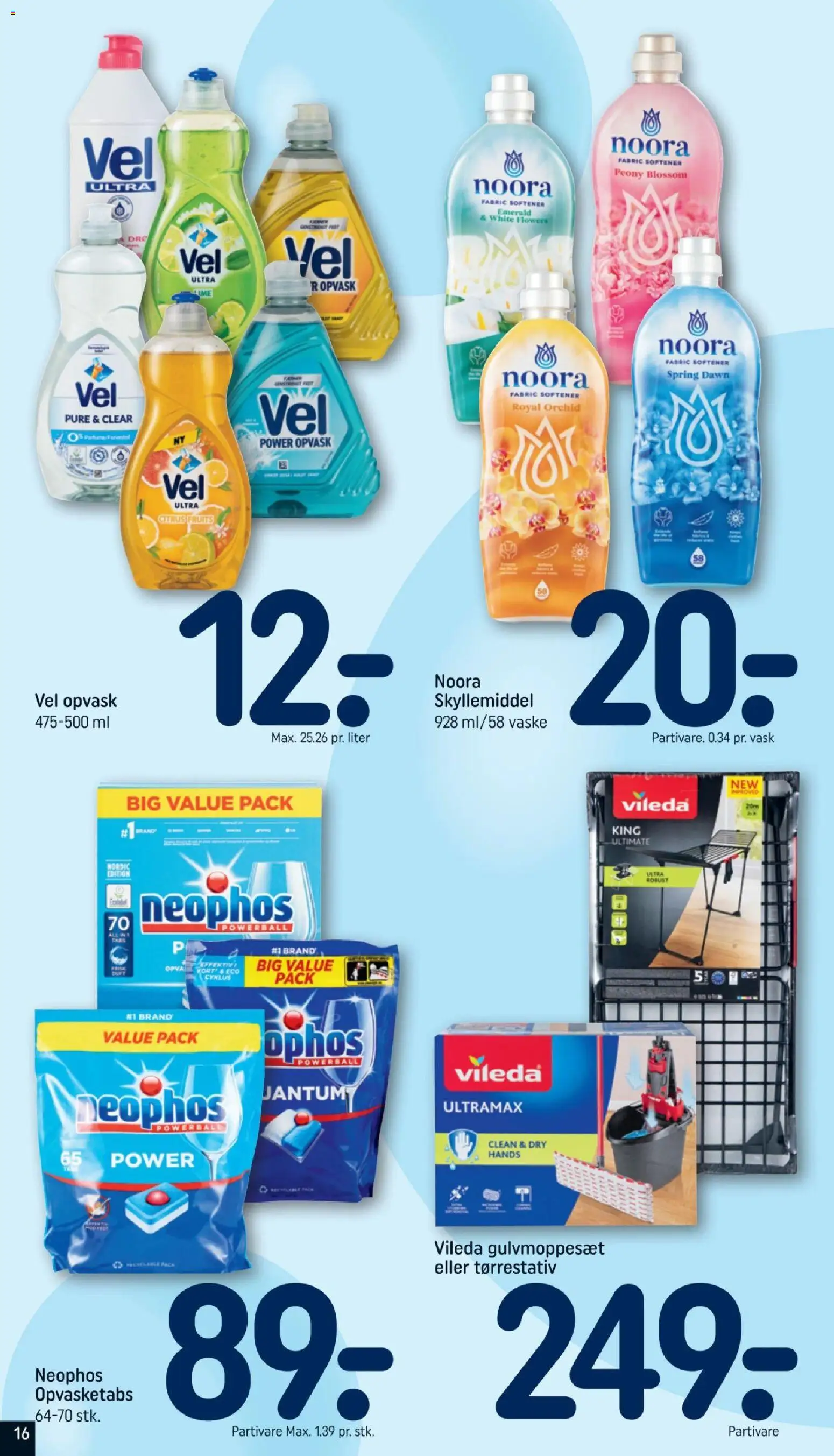 Rema 1000 tilbudsavis – gyldig fra 23/08/2026 | Side: 16 | Produkter: Skyllemiddel, Lime