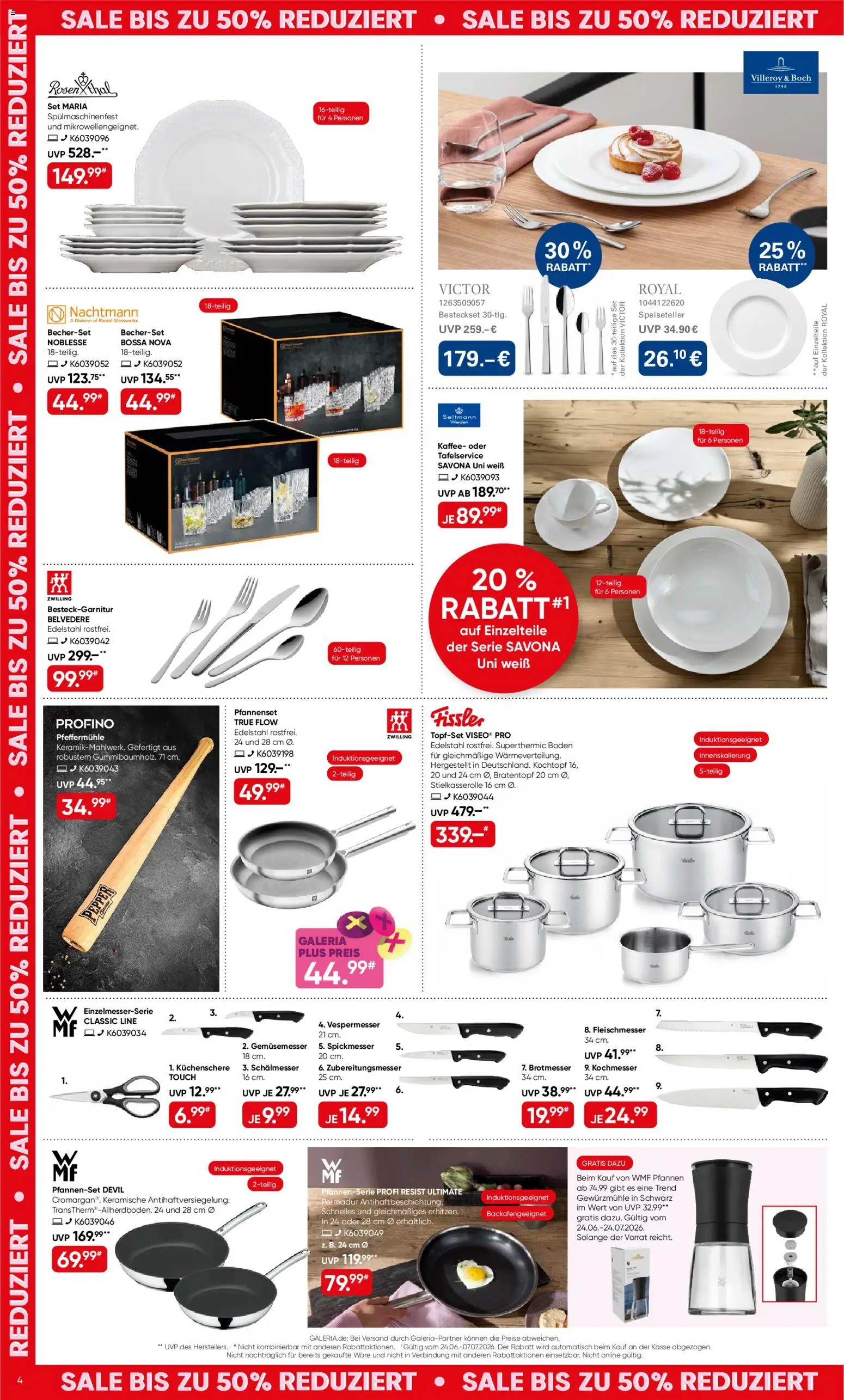 Galeria Karstadt Kaufhof Prospekt – gültig ab 24.06.2026 | Seite: 4 | Produkte: Kaffee