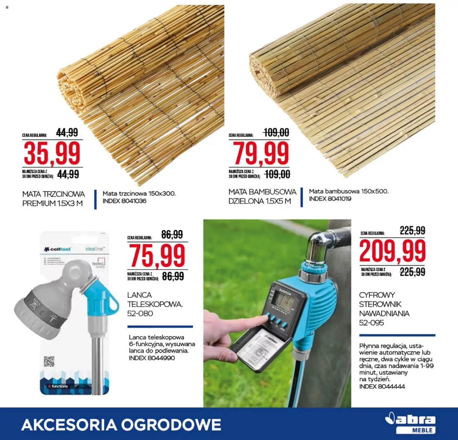 Abra meble gazetka od 27.05.2026 | Strona: 32 | Produkty: Mata bambusowa