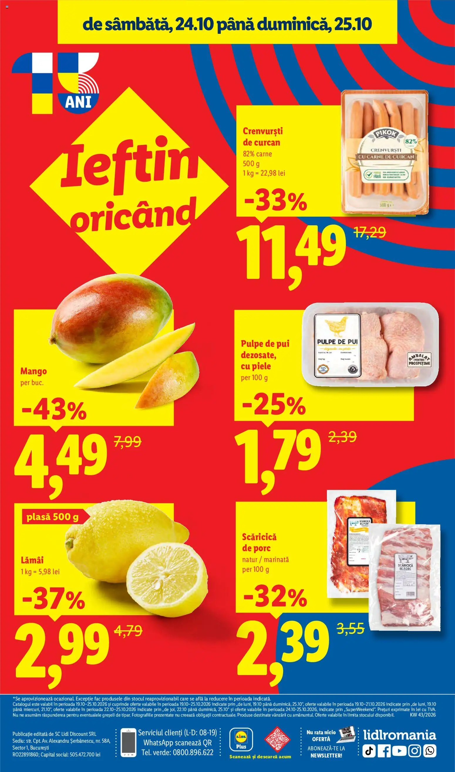 Noul catalog Lidl – valabil de la 19.10.2026 | Pagină: 88