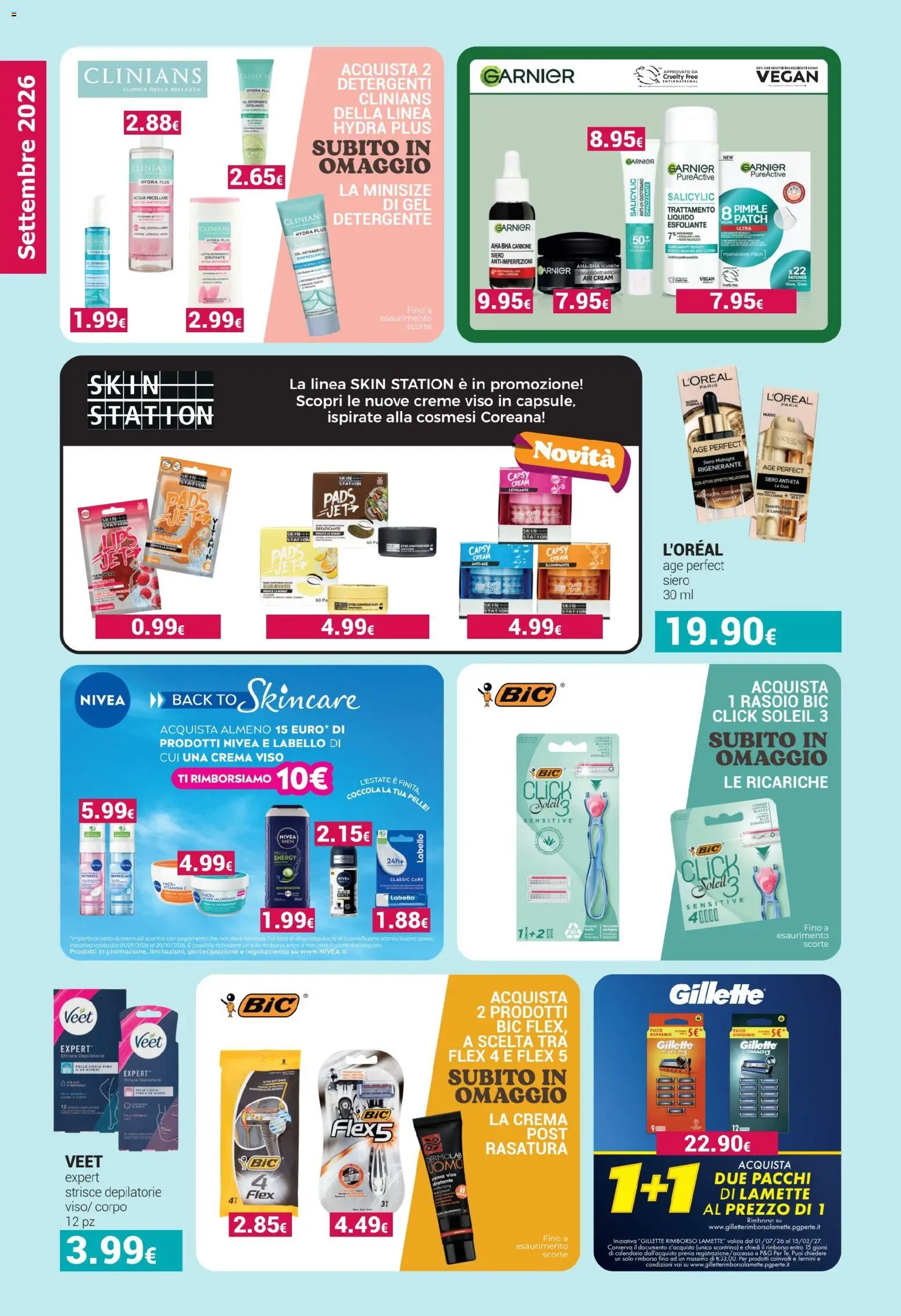 Volantino Tigotà del 01/09/2026 | Pagina: 12 | Prodotti: Strisce, Maschera, Acqua, Gel detergente