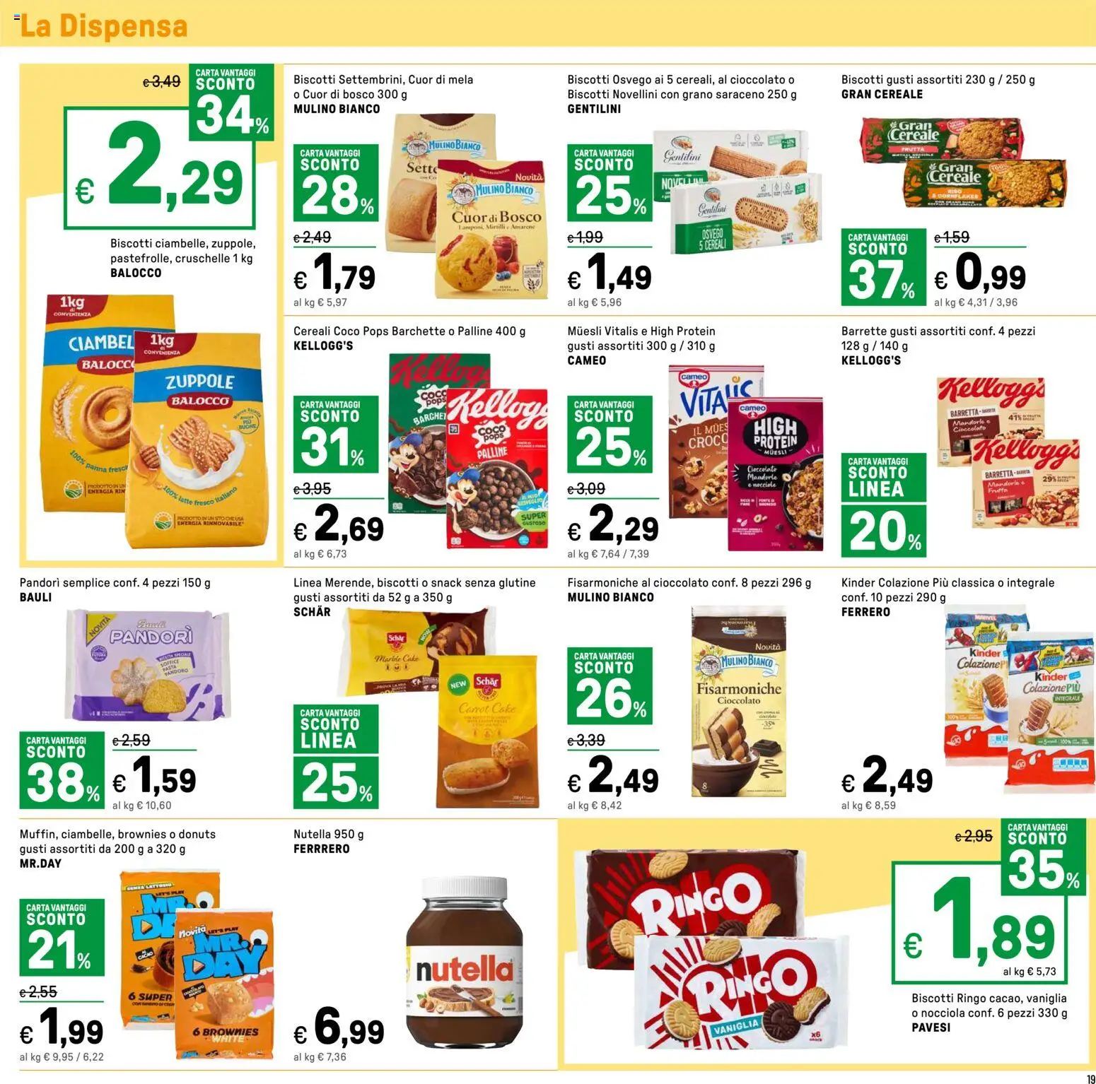 Volantino Iper del 04.06.2026 | Pagina: 19 | Prodotti: Panna, Frutta, Mandorle, Barretta