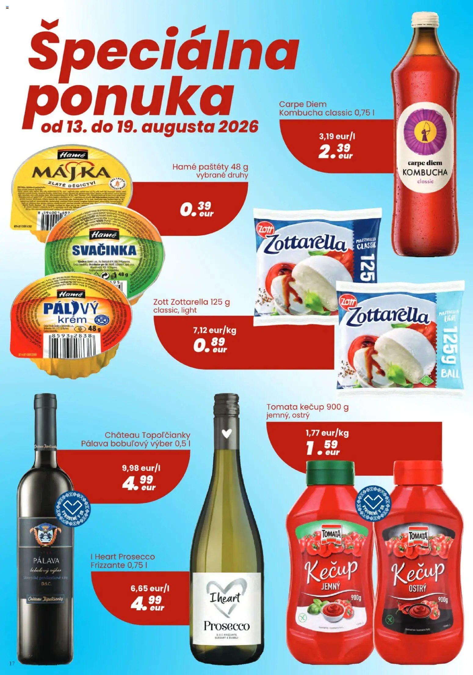 Nové Sintra akcie – leták je platný od 06.08.2026 | Strana: 17