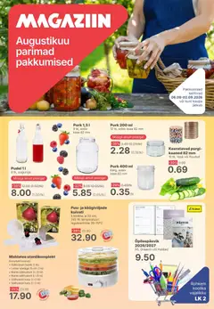 Magaziin kliendilehe eelvaade alates 06.08.2026