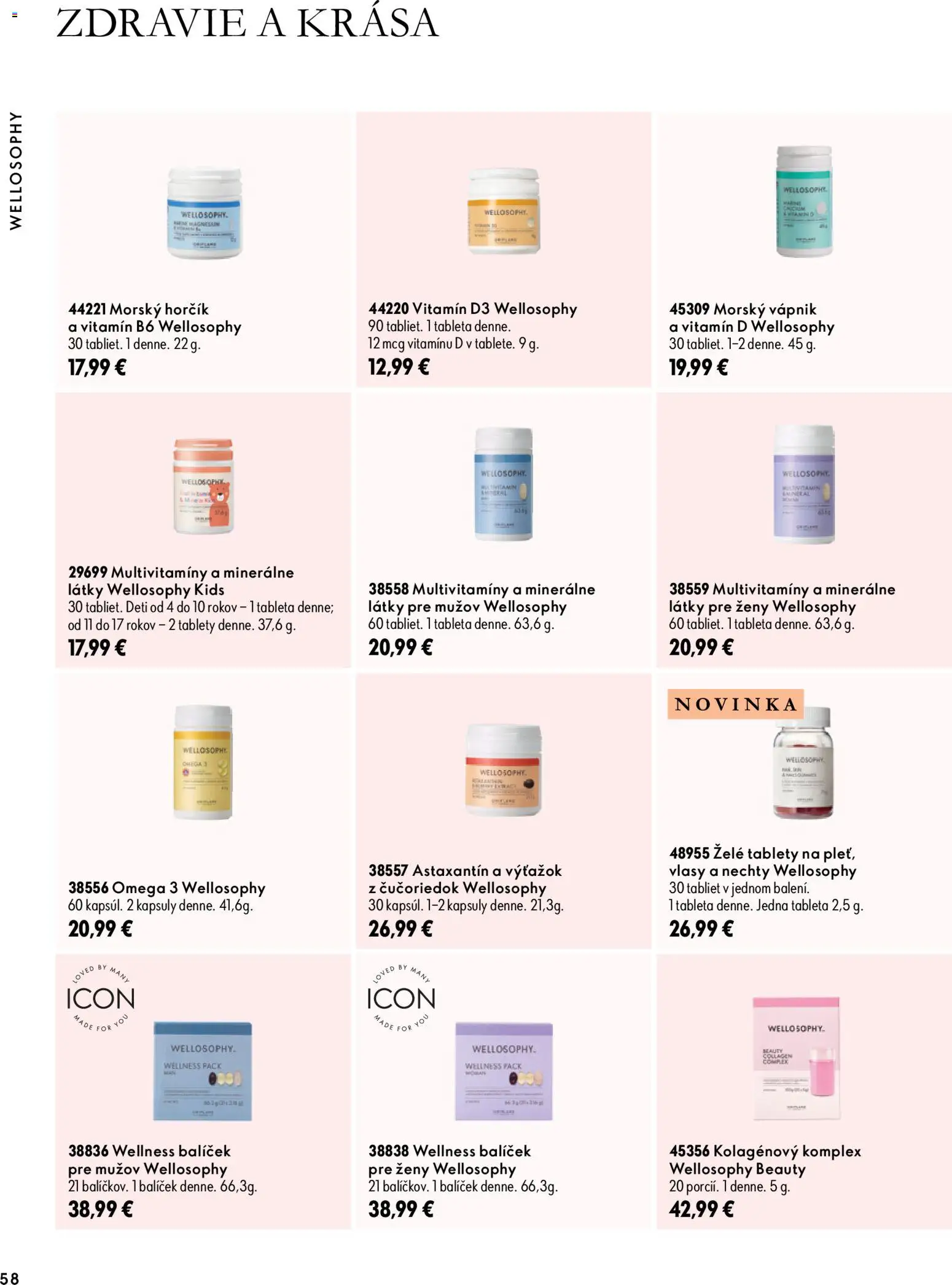 Nové Oriflame akcie – leták je platný od 30.09.2026 | Strana: 58 | Produkty: Púder, CC krém, Rozjasňovač, Krém
