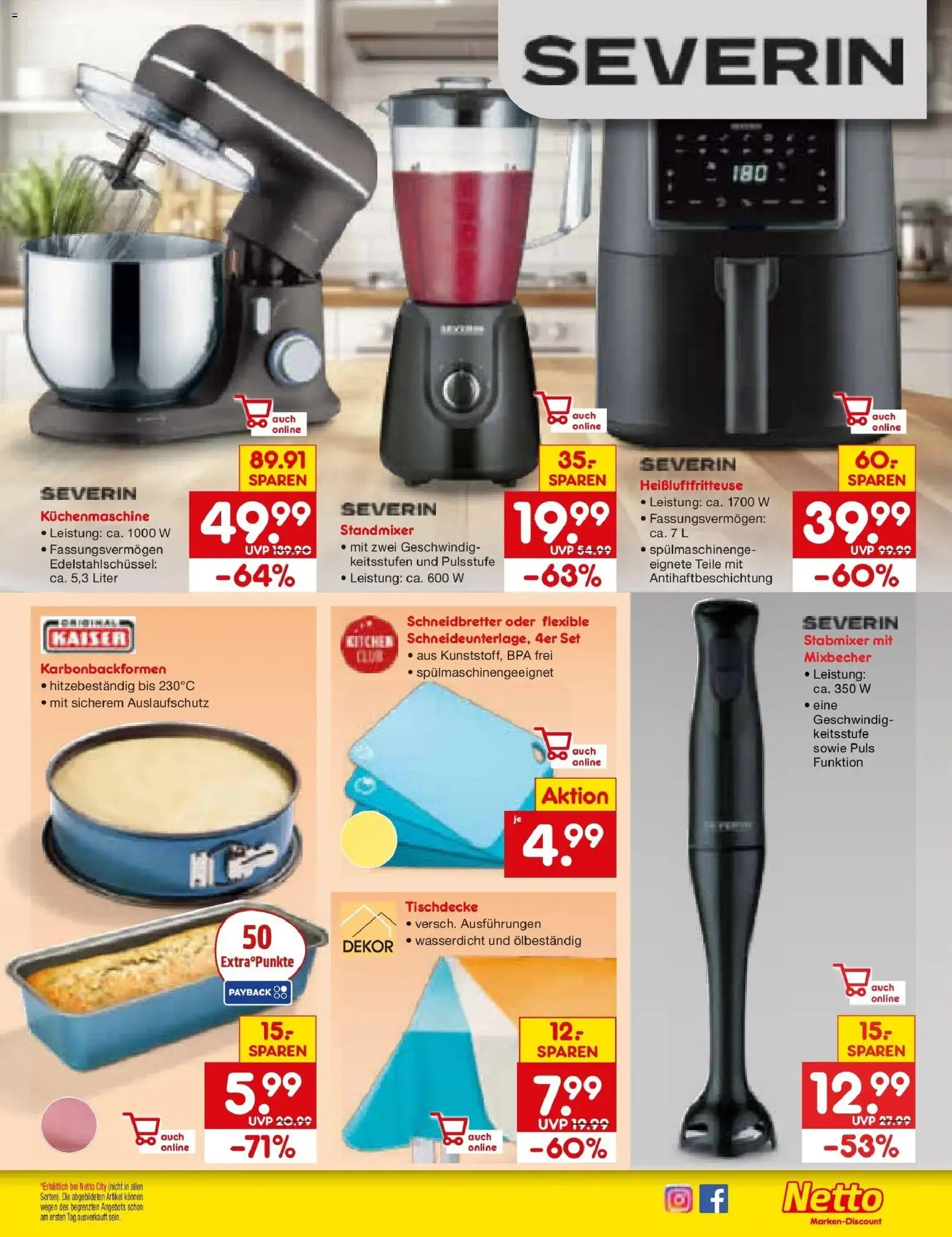 Netto Marken-Discount Prospekt Bremen-Lesum – gültig ab 15.06.2026 | Seite: 41 | Produkte: Stabmixer, Heißluftfritteuse