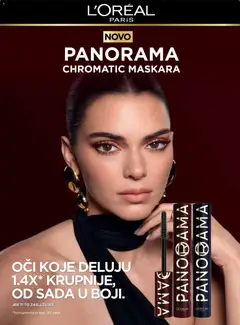 PANORAMA CHROMATIC MASKARA, Oči koje deluju 1.4X* krupnije, od sada u boji. - pregled DM Drogerie kataloga - važi od 05.05.2026 | Strana: 34 | Proizvode: Maskara