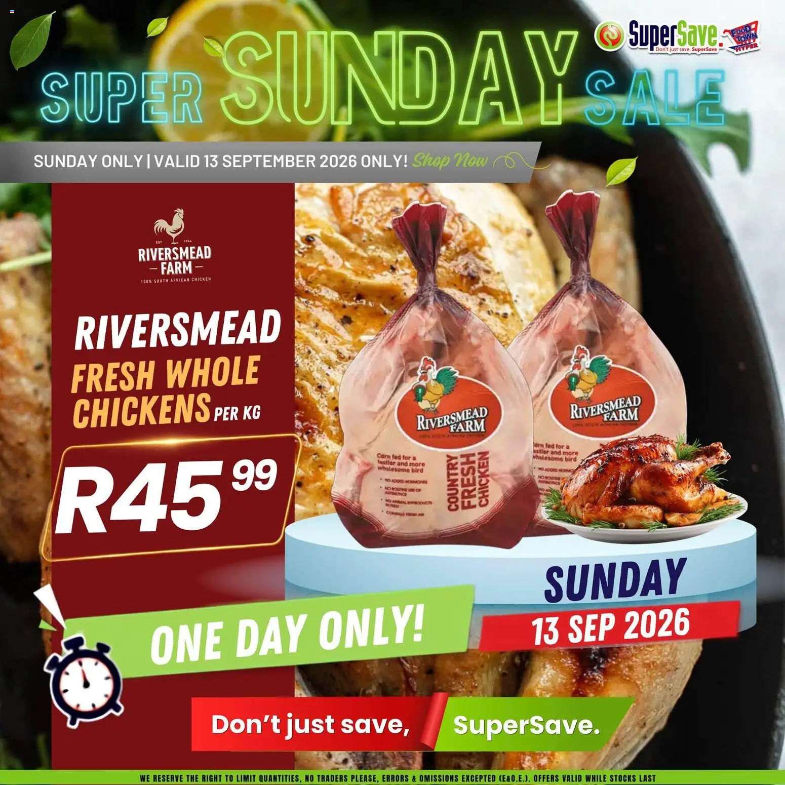 New Super Save catalogue – valid from 13/09/2026 | Page: 9 | Products: Corn, Chicken