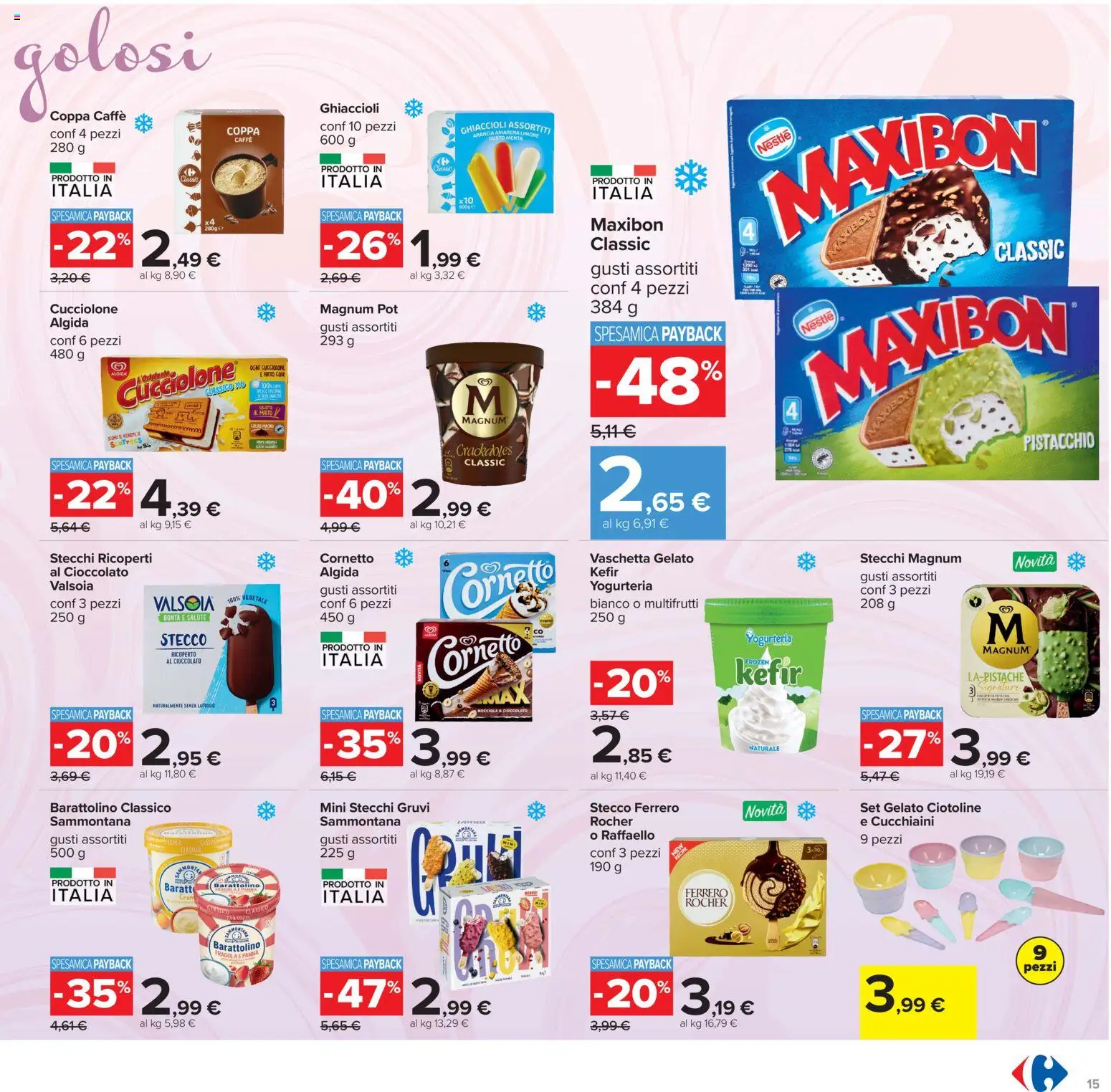 Volantino Carrefour del 05.06.2026 | Pagina: 15