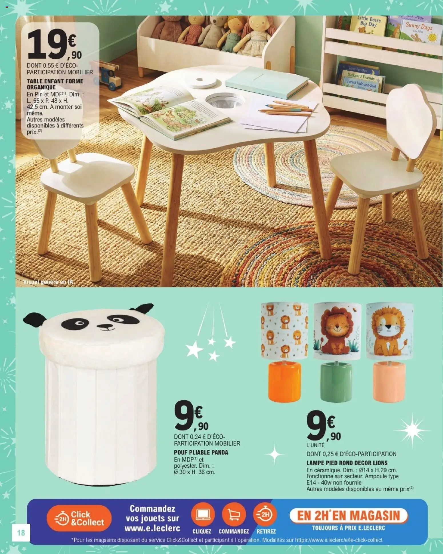 {H1} | Page: 18 | Produits: Jouets, Ampoule, Table, Lampe