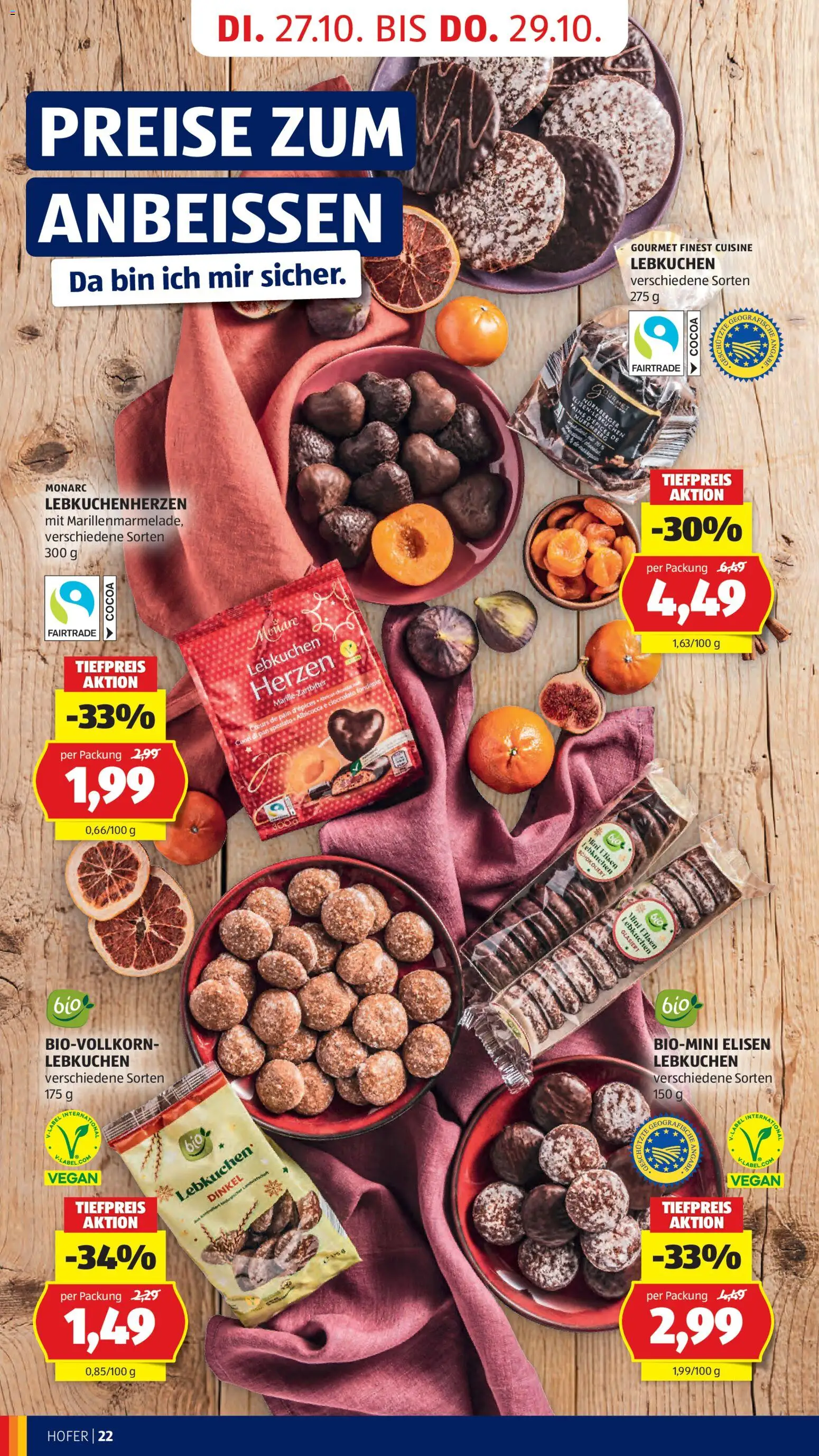 Hofer Flugblatt gültig ab 23.10.2026 | Seite: 30