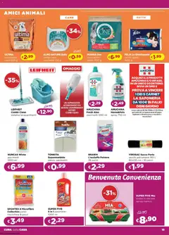 Anteprima del volantino La Saponeria volantino valido a partire dal 29.04.2026 | Pagina: 15 | Prodotti: Pollo, Scopa, Pattumiera, Silicone