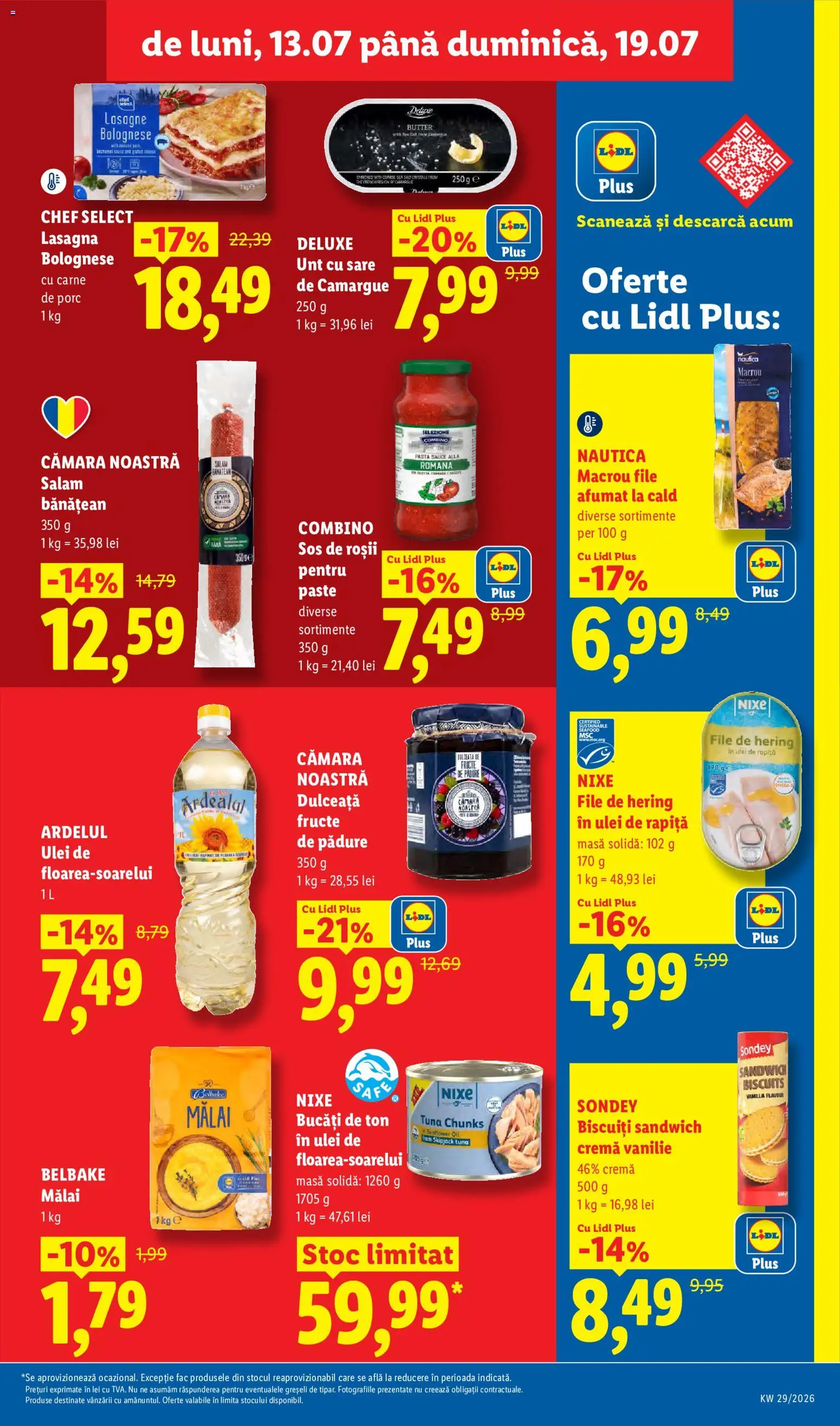 Noul catalog Lidl – valabil de la 13.07.2026 | Pagină: 13