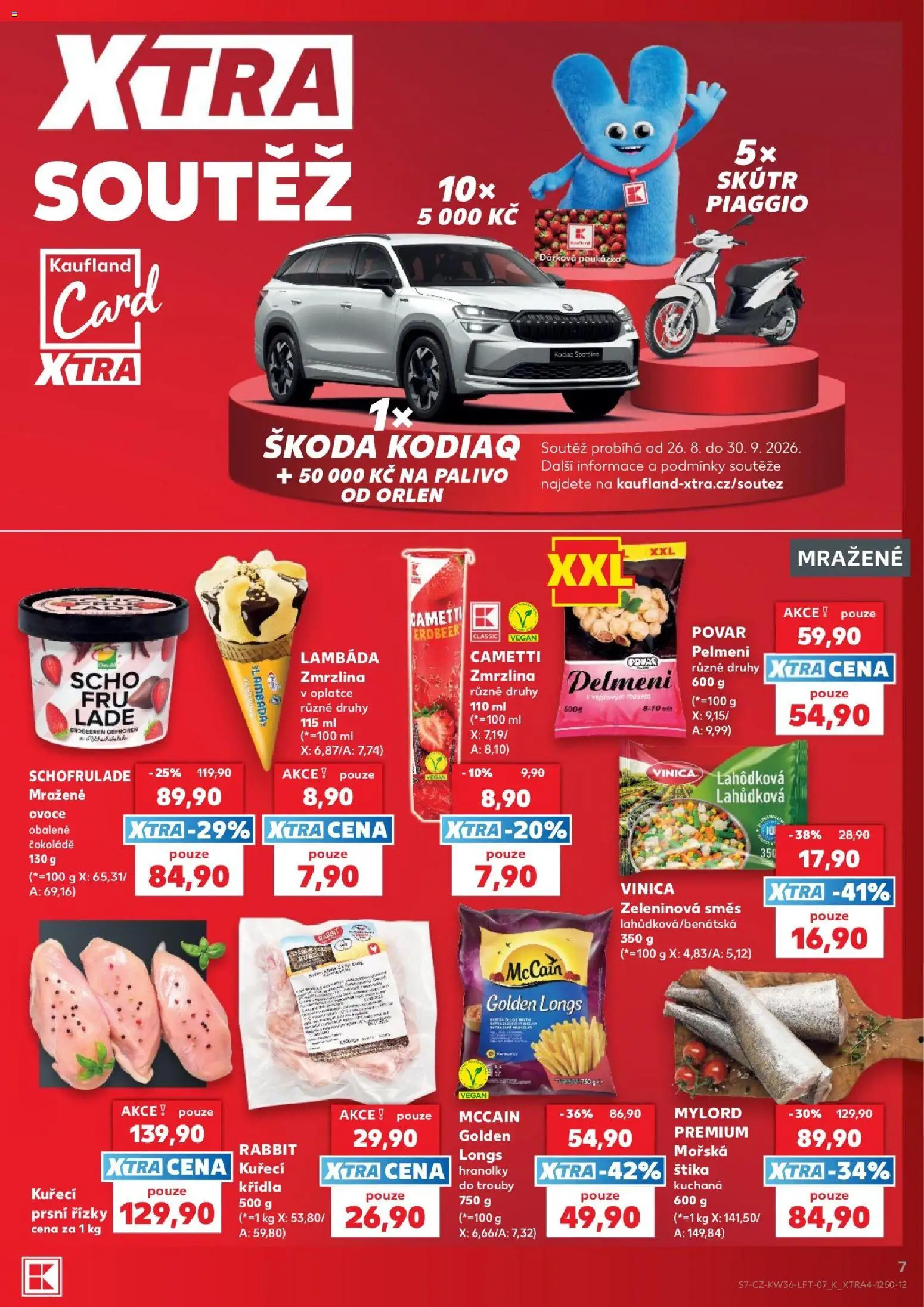 Kaufland leták - Chomutov od 02.09.2026 | Strana: 7 | Produkty: Ovoce, Hranolky, Zmrzlina, Hranolky do trouby