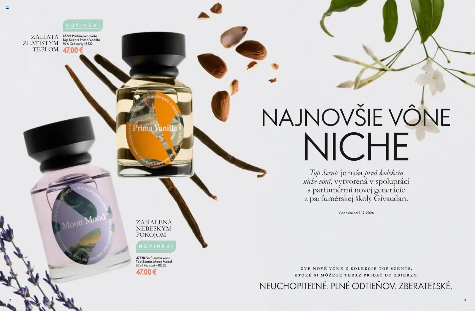 Nové Oriflame akcie – leták je platný od 11.11.2026 | Strana: 2 | Produkty: Voda