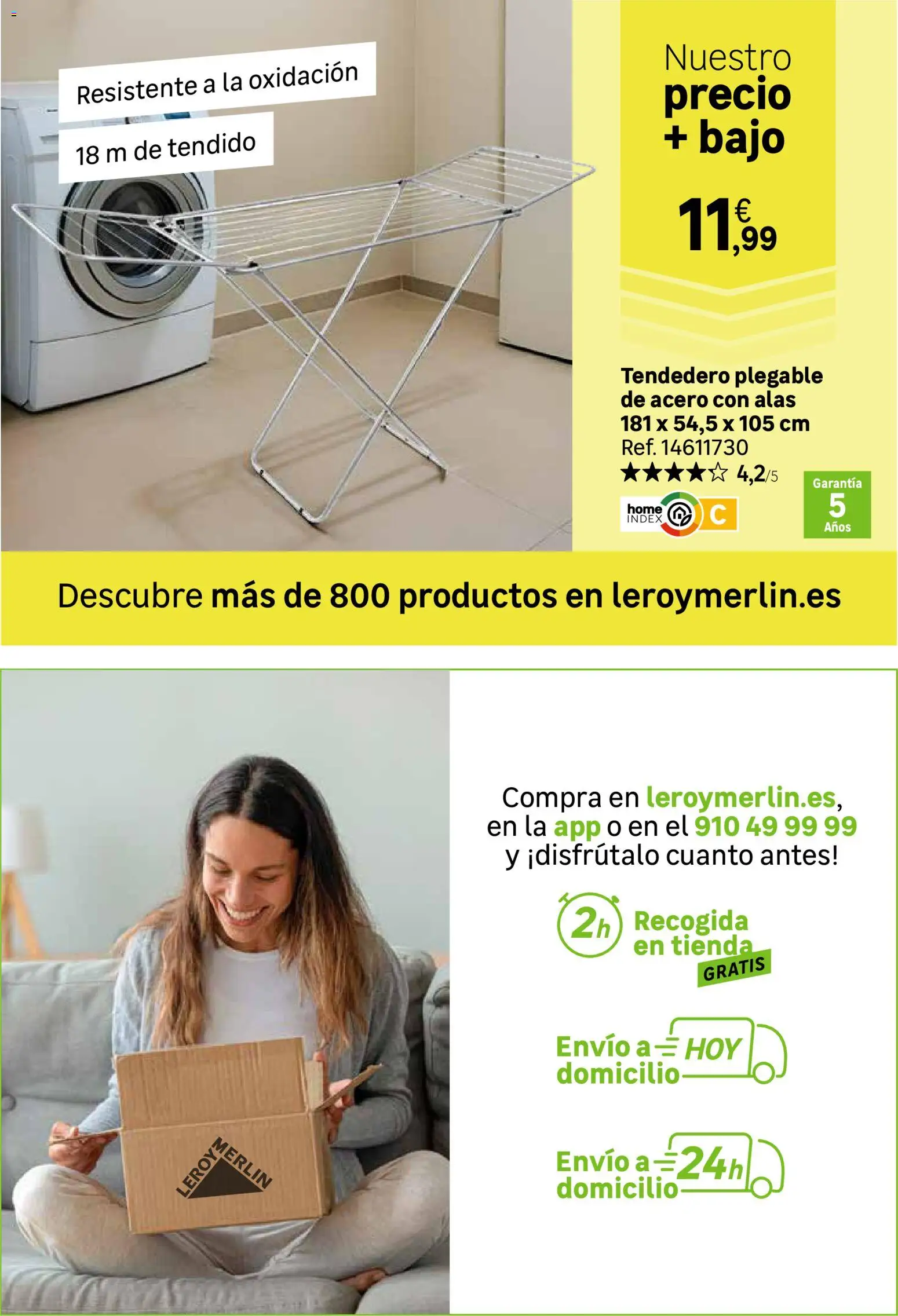 Leroy Merlin catálogo │ válido desde el 25/08/2026 | Página: 24 | Productos: Tendedero