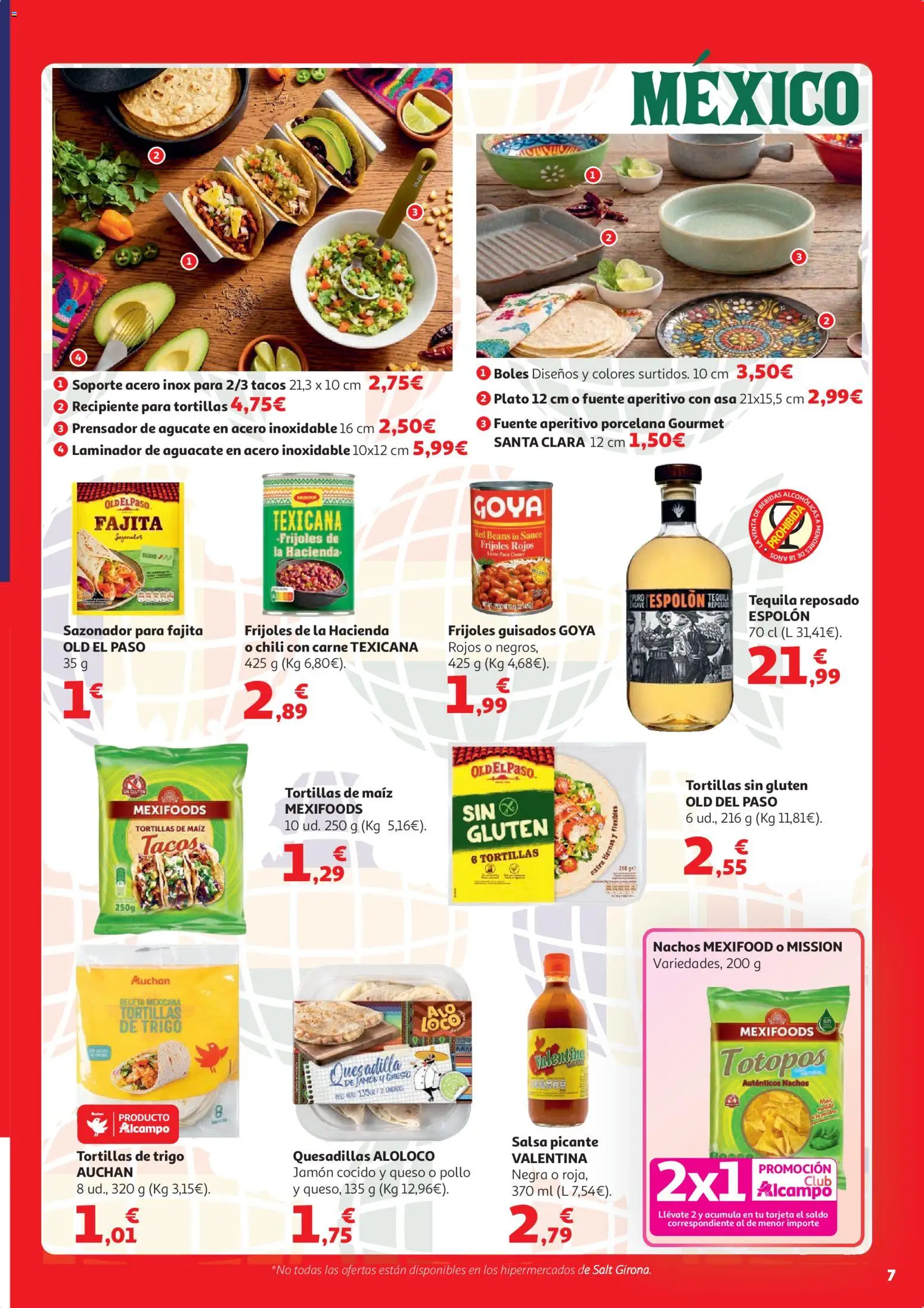 Alcampo HP Unico │ válido desde el 07.04.2026 | Página: 7 | Productos: Καλτσάκια μισά, Queso, Jamón, Sazonador