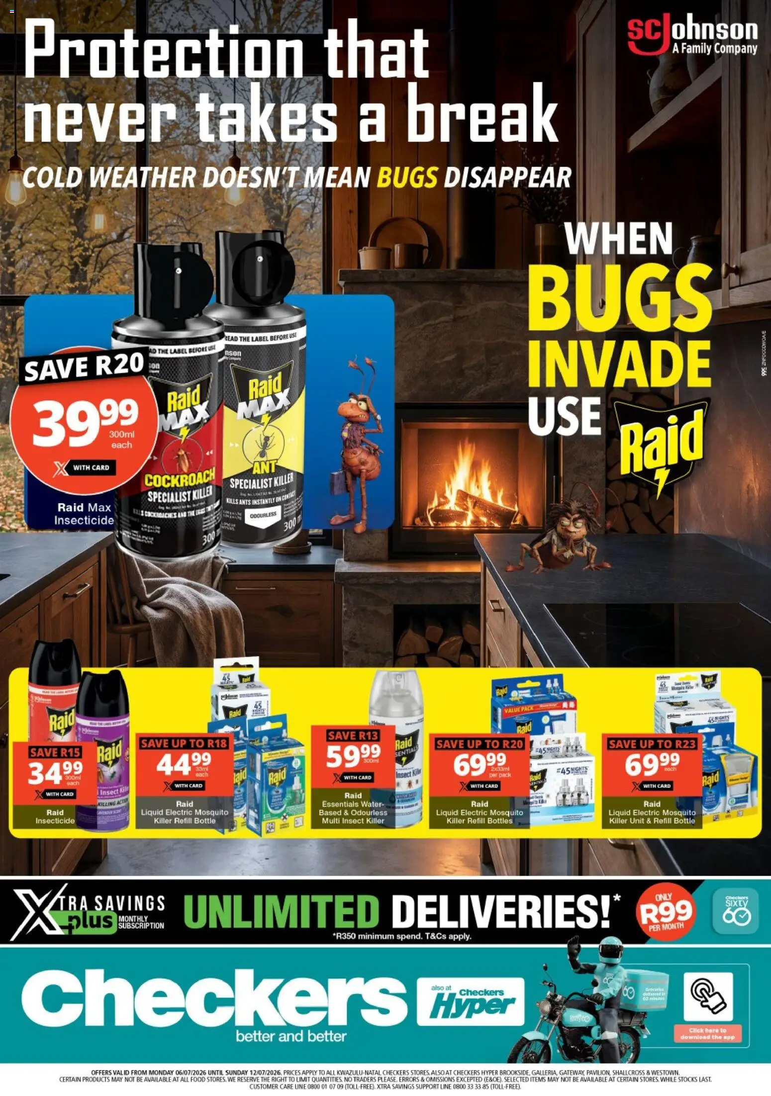 New Checkers catalogue – valid from 06/07/2026 | Page: 1 | Products: Water