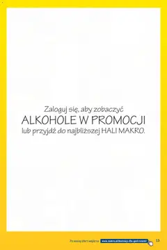 Pogląd oferty "Makro gazetka - Dostawy dla gastronomii" - ważna od 01.06.2026 | Strona: 13 | Produkty: Piwo grimbergen, Guinness, Piwo