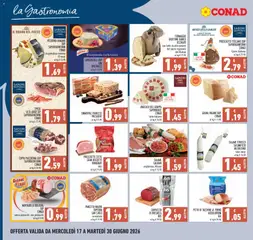 Anteprima del volantino PROSCIUTTO TOSCANO DOP SAPORIDINTORNI CONAD, Prosciutto Toscano DOP Carne Italiana valido a partire dal 17.06.2026 | Pagina: 6