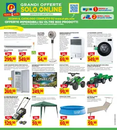 Anteprima del volantino D Più volantino valido a partire dal 08.06.2026 | Pagina: 19 | Prodotti: Ventilatore, smart TV, Top, Lavatrice