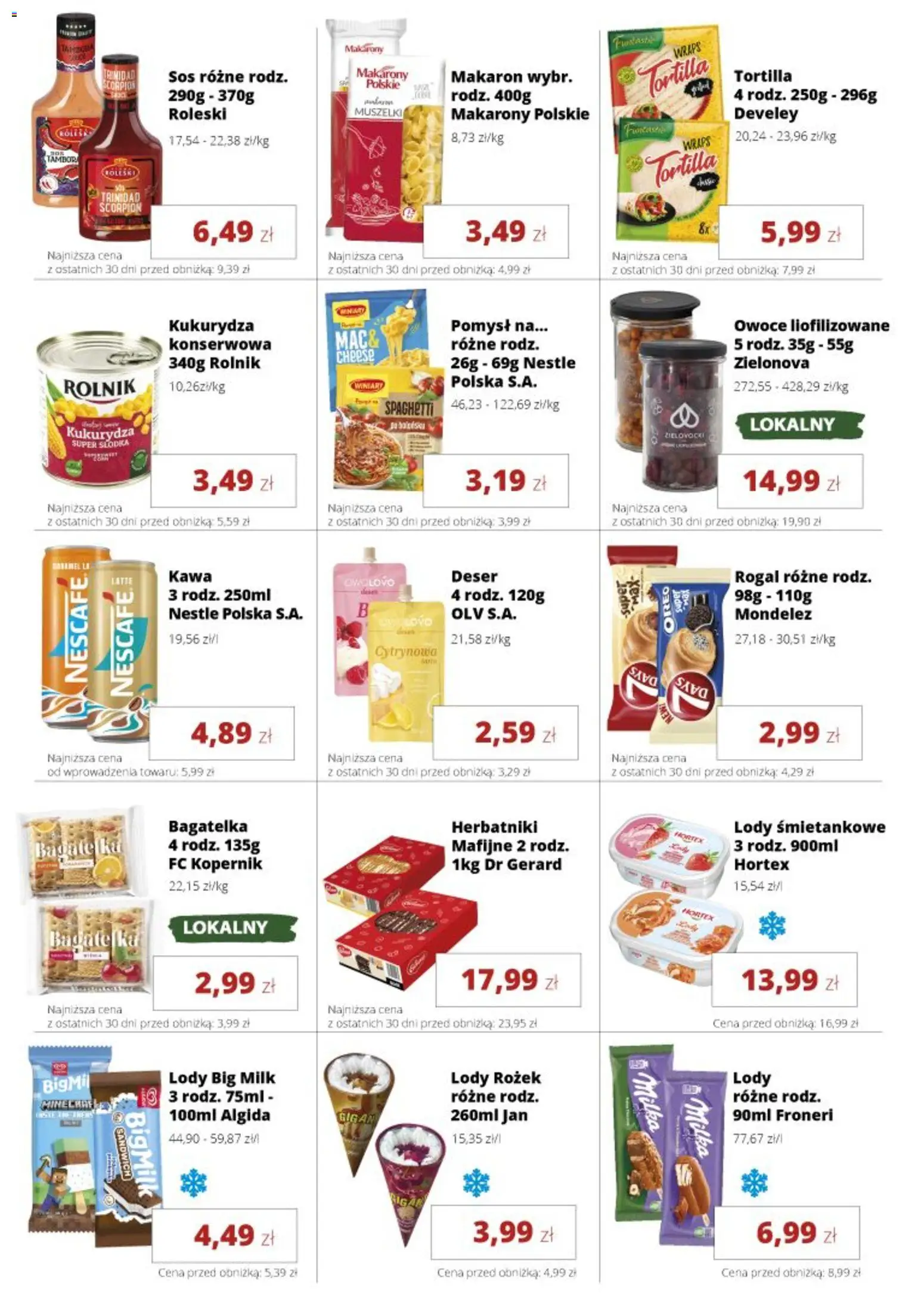 Torimpex gazetka od 18.05.2026 | Strona: 6 | Produkty: Sandwich, Big Milk, Makarony, Makaron