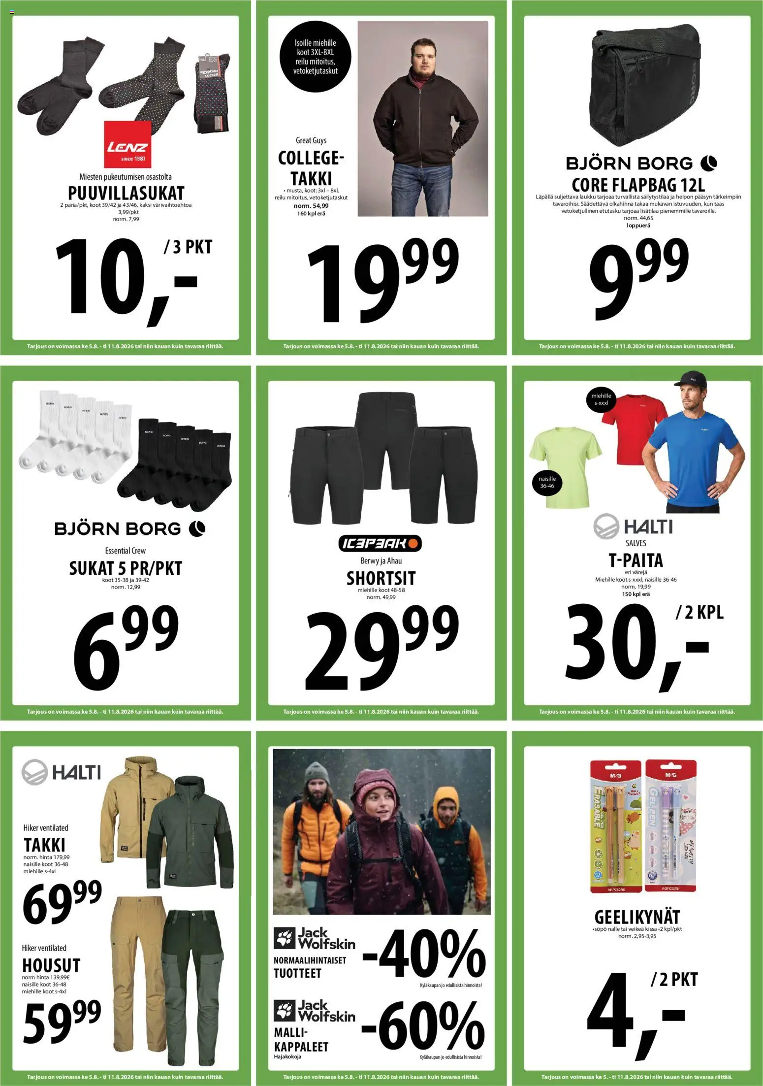 Tuuri tarjoukset – voimassa 05/08/2026 alkaen | Sivu: 19