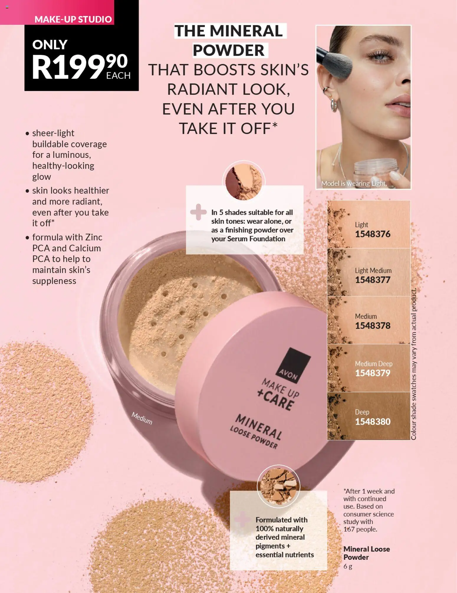 New Avon catalogue – valid from 01.04.2026 | Page: 64 | Products: Serum, Light, Foundation, Powder