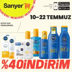 10 Temmuz 2026 tarihinden itibaren geçerli olan Sarıyer kataloğu önizlemesi