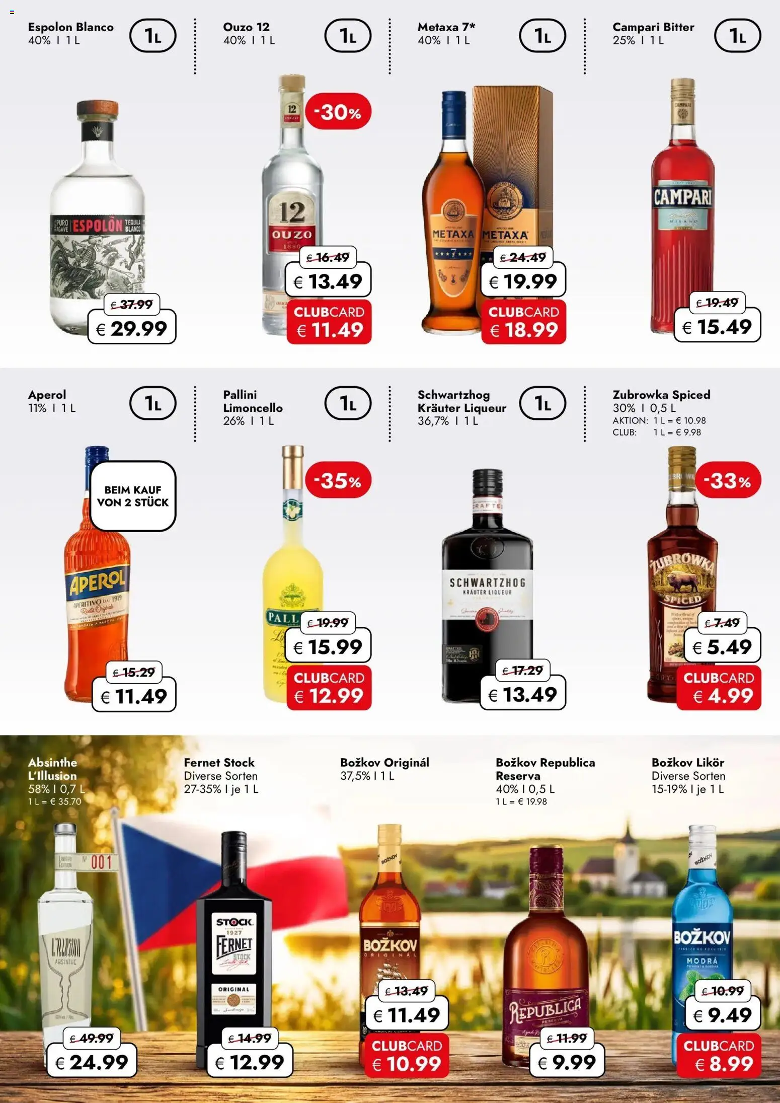 Travel FREE Aktionsangebote von 21.08.2026 - Aktuelle Angebote | Seite: 3 | Produkte: Campari, Aperol