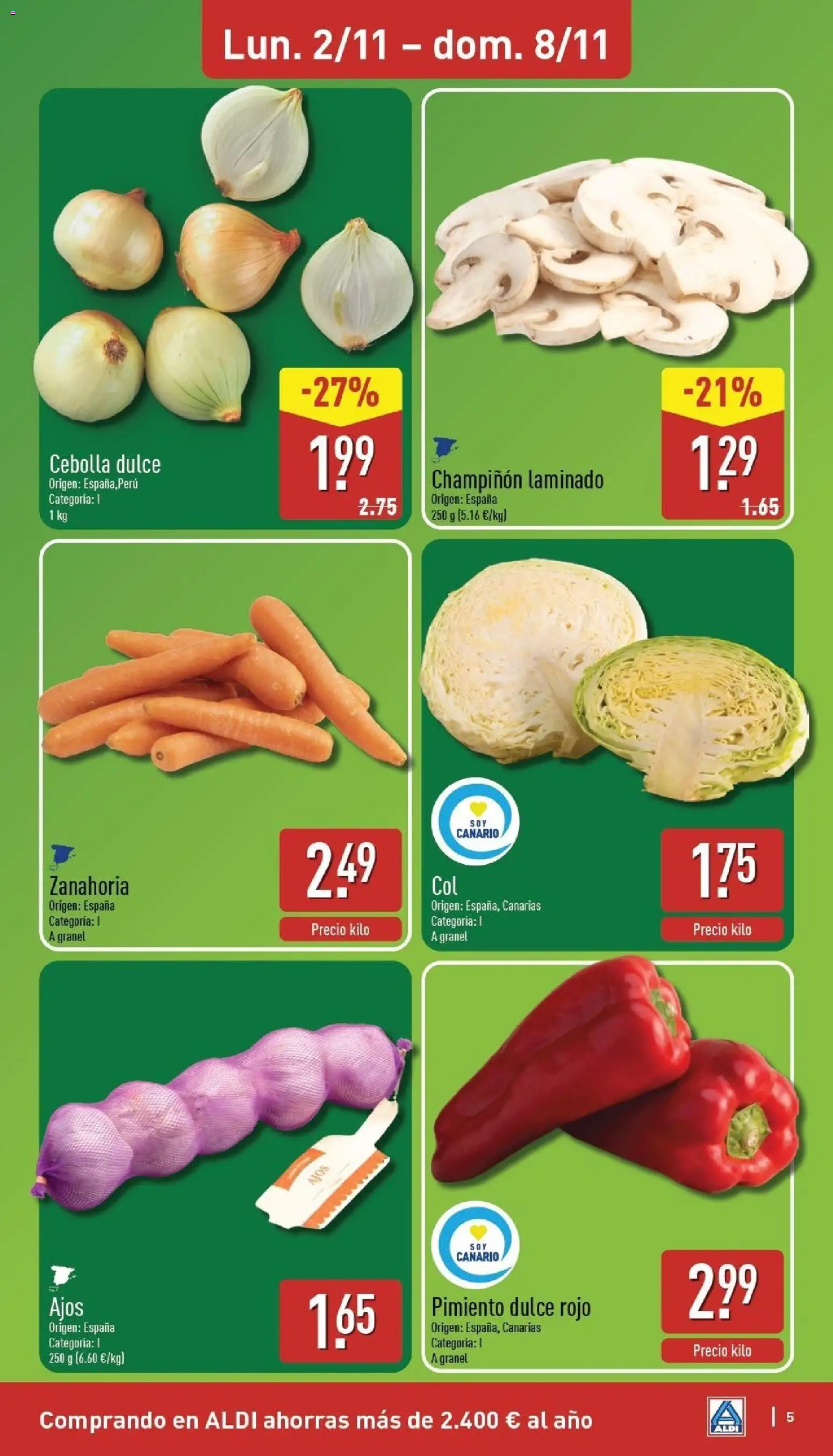 Aldi folleto Canarias │ válido desde el 02/11/2026 | Página: 5